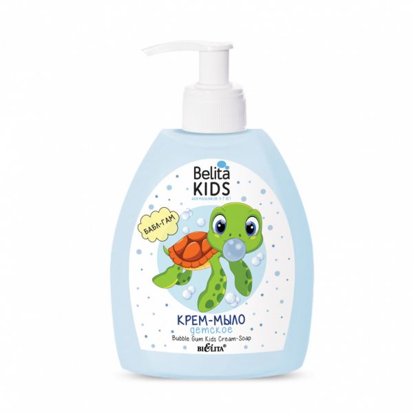 Belita Kids For Boys 3-7 years old Bubble Gum cream-soap 300ml
